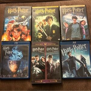 Harry Potter 7 DVD and Blu-ray Collection